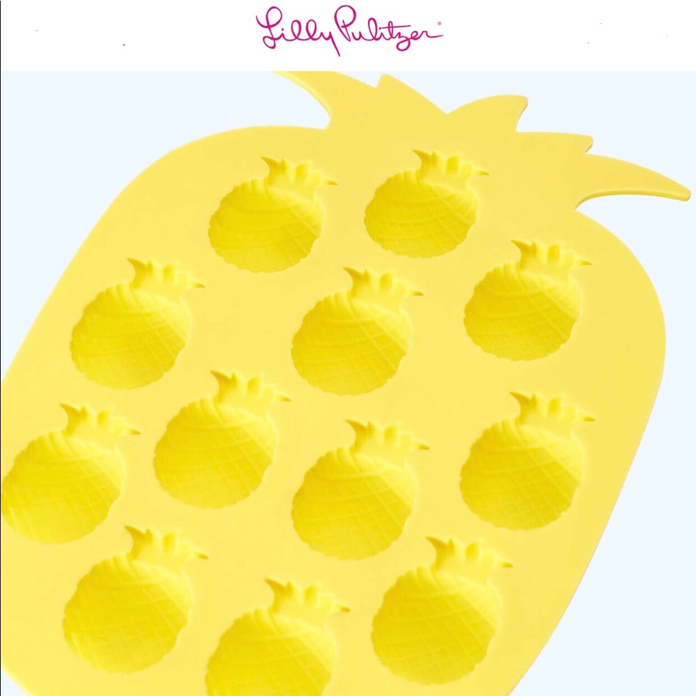 🆕 Lily Pulitzer Pineapple Ice Tray